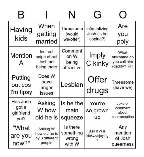 Betch Bingo Card