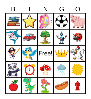Summer Camp Bingo Card