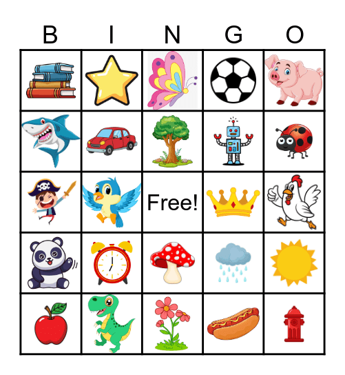 Summer Camp Bingo Card