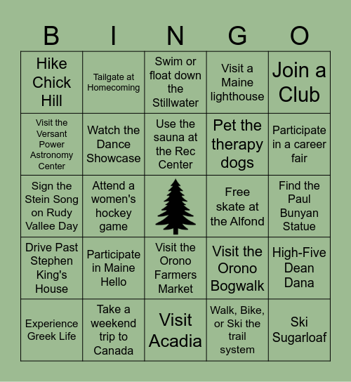 AMW AAG Info Session! Bingo Card