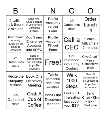 NETRADYNE DAY Bingo Card