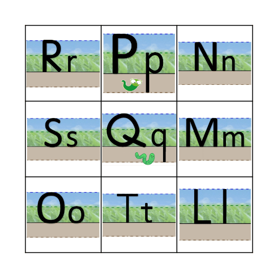 Ll-Tt (pic) 3x3 Bingo Card