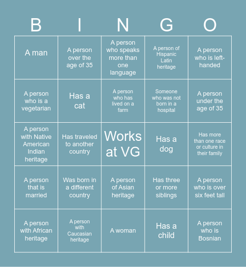 DEI Bingo 02.29.24 Bingo Card