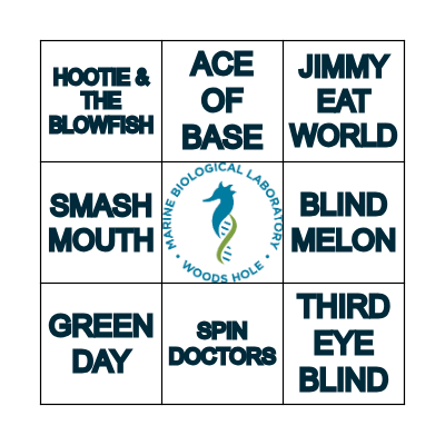 90'S MUSICAL BINGO Card