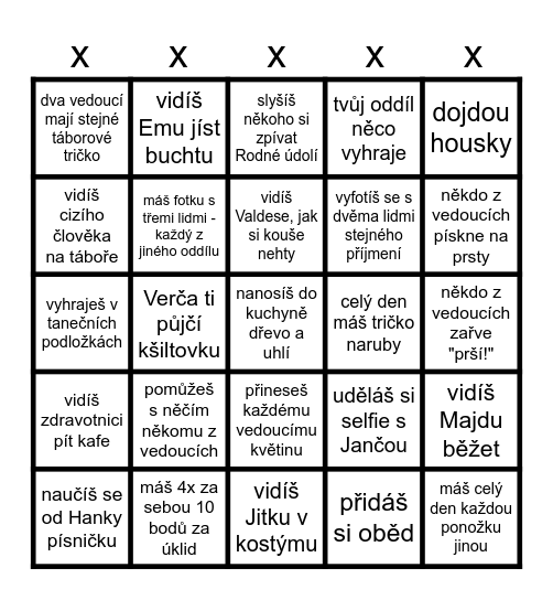 BINGIX Bingo Card