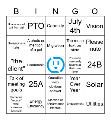 All-Hands Bingo! Bingo Card