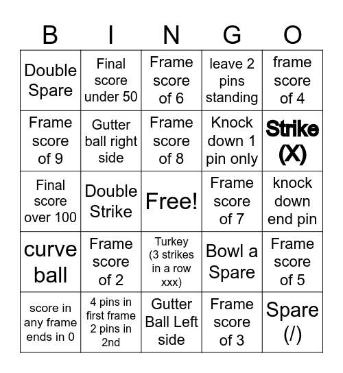 EY BINGO Card