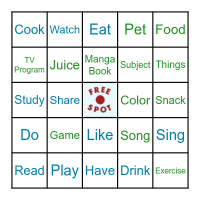 Double Battle Bingo Card