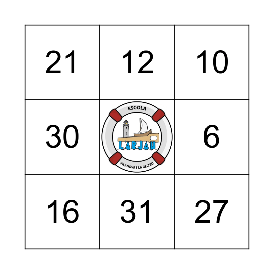 FI DE CURS 23-24 Bingo Card