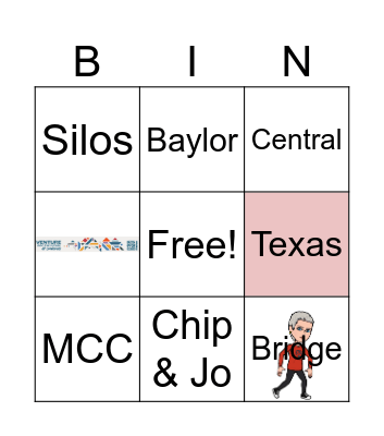 WACO 24 Bingo Card