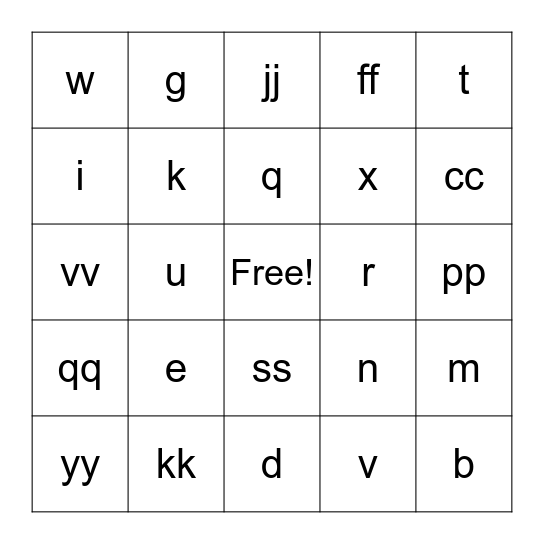 Tayla's Musical Bridal Bingo Card