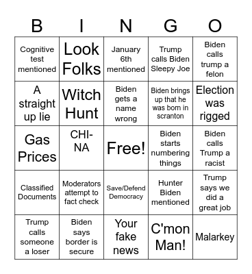 2024DP 24 Bingo Card