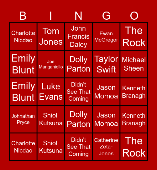 Welcome to Y Cae Ras Bingo Card