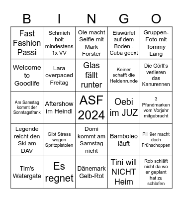 ASF 2024 Bingo Card