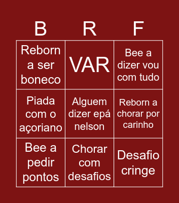 BatsuBingo Card