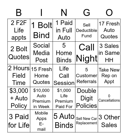 Seth Kutner Bingo Card