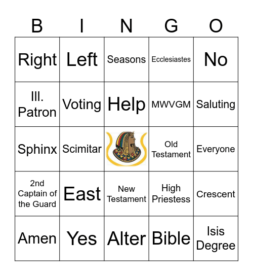 2024 Shrine Study Plan Bingo Card