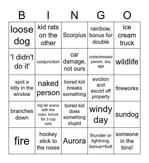 SUMMER BINGO 2024 Bingo Card