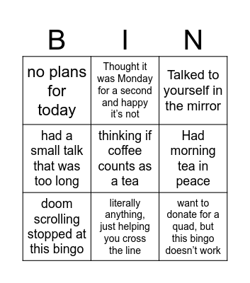 06.31.24 donation bingo Card