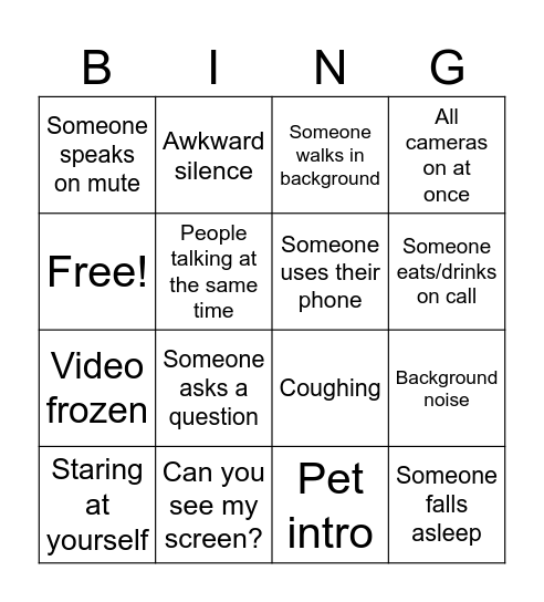 July 1_WRIT 101 Bingo Card