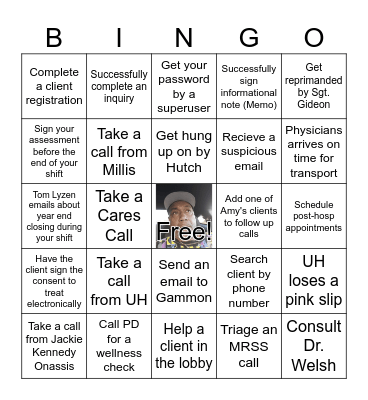 SmartCare Week Access Bingo Card