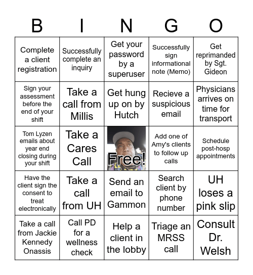 SmartCare Week Access Bingo Card