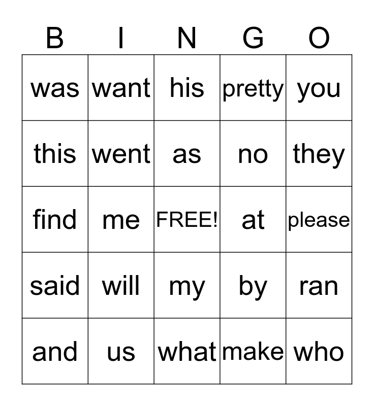 quick-words-2-bingo-card