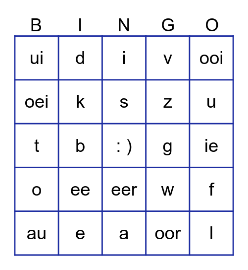 Letterbingo!! Bingo Card