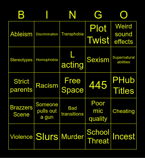 Tomorrow’s Teachings Bingo Card