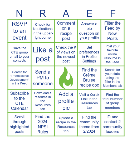 Mobilize Bingo! Bingo Card