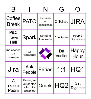 Ask People Bingo Card