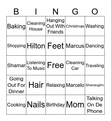 Audra's 50'th Birthday Bingo  Bingo Card