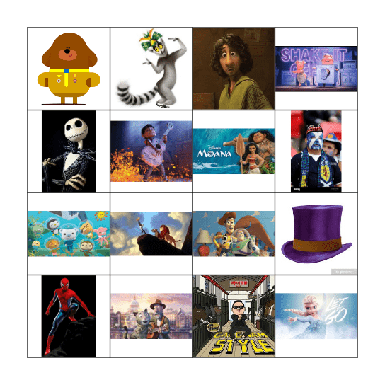 Portgual 2024 Bingo Card