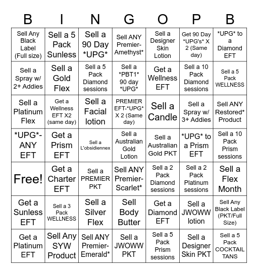 💥❤️🤍💙 💥JULY BINGO💥❤️🤍💙💥 Bingo Card