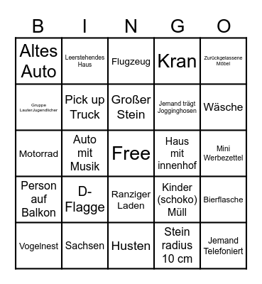 Go Wild! Mission Wildniss Bingo Card