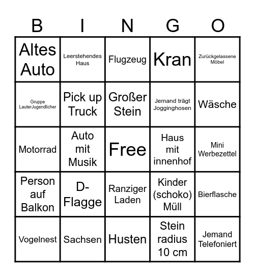 Go Wild! Mission Wildniss Bingo Card