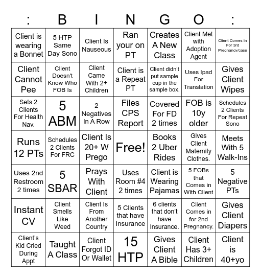 Hello July, bring on the sunshine! Bingo Card