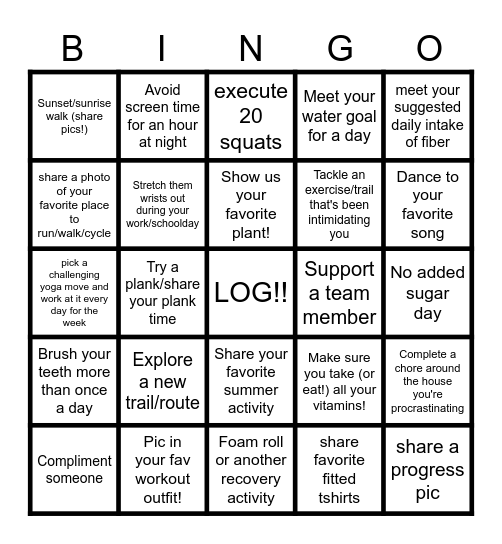 Themyscira Bingo! Bingo Card