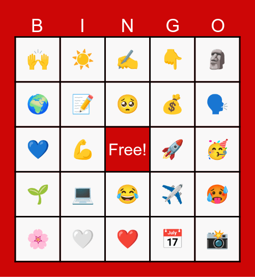 Si ganas di estoy embarazado/a Bingo Card