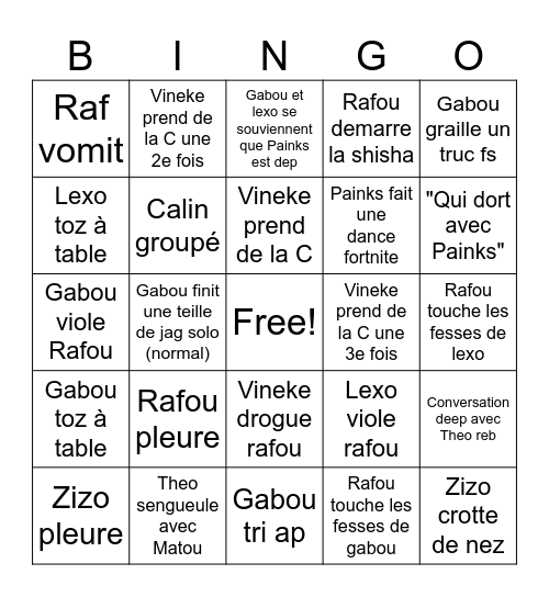 MIGOS 2024 Bingo Card