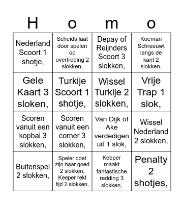 Remco is Bingo Card