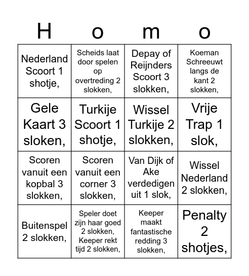 Remco is Bingo Card