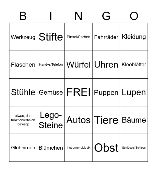 Katharina-Ohrringe-Bingo Card