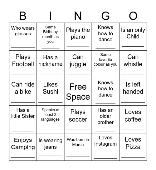 BE A MENTOR BINGO Card