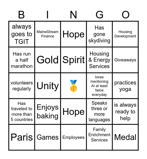 Penquis 2024 🏆 Bingo Card