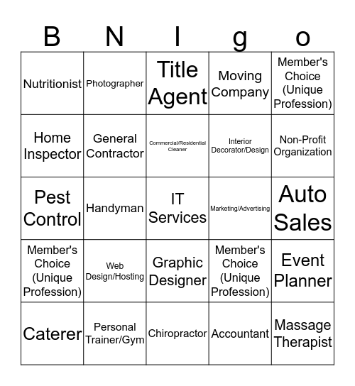 Hampton Roads Power Partners Bingo Card