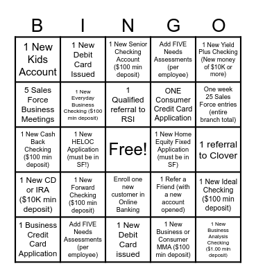 TEAM PARAMUS BINGO! Bingo Card