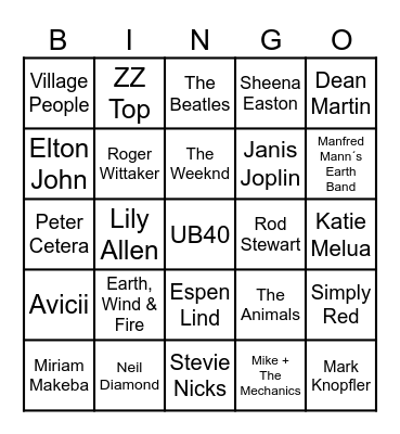 🐝Bingo 70🐝 Bingo Card