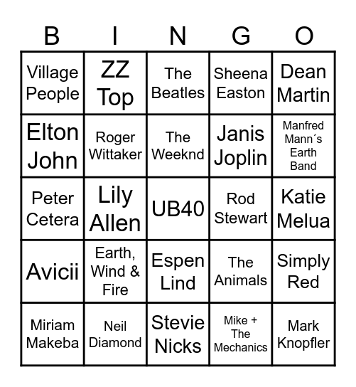 🐝Bingo 70🐝 Bingo Card