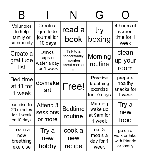 Smanel's Bingo Card of Awesomeness Bingo Card